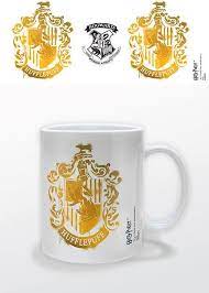 Mug – Poufsouffle pochoir blason – Harry Potter – 320 ml
