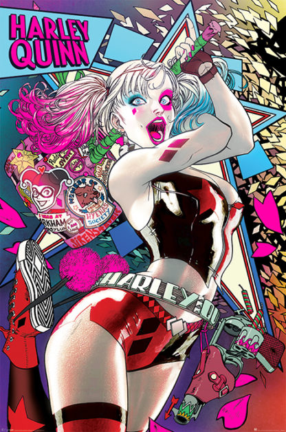 Maxi Poster – Harley Quinn Neon – Batman – 91.5 cm