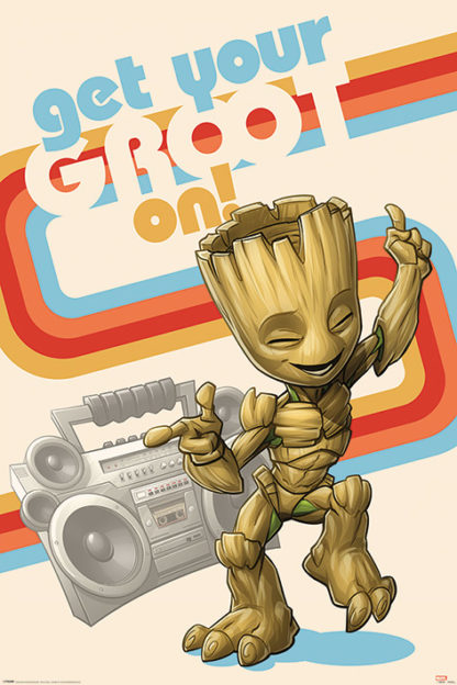 Maxi Poster – Get Your Groot On – Guardians of the Galaxy – 91.5 cm