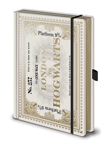 Carnet de Notes – Ticket Poudlard Expresse  – Harry Potter – A5 Premium