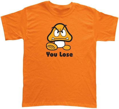 T-shirt Nintendo Gombas You Loose L