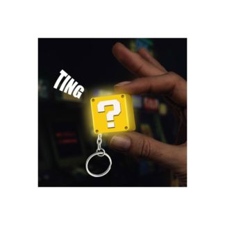 Porte-clefs lumineux – Nintendo – Question Block – 4 cm