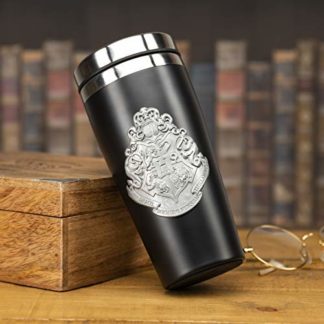 Paladone Mug de voyage – Harry Potter – Poudlard métallique – 450 ml