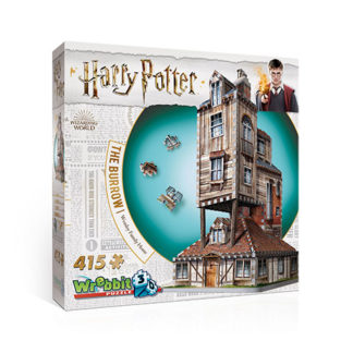 Puzzle 3D – Harry Potter – Le Terrier / La maison des Weasley – 415 pièces – 50 cm