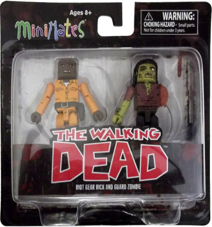 The Walking Dead  – Minimates – Dexter & Dreadlock Zombie