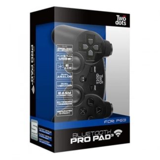 Manette – Bluetooth Pro Pad3 – pour PS3 – Noire