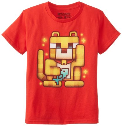 T-Shirt Blizzard – Lucky Ocelot – Minecraft – M