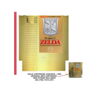 Flasque – Nintendo – Cartouche Zelda NES – 130ml – 16 cm – 130 ml