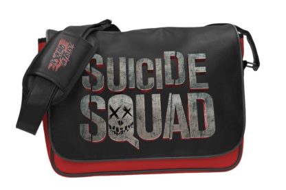 Sac à bandoulière – Suicide Squad – Logo fond Noir