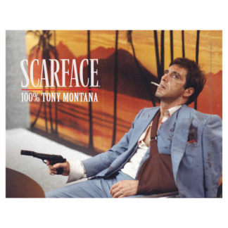 Poster avec Cadre – Scarface – 100% Tony – 30x40cm