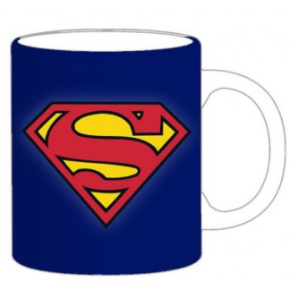 Mug – Superman – Logo fond Bleu