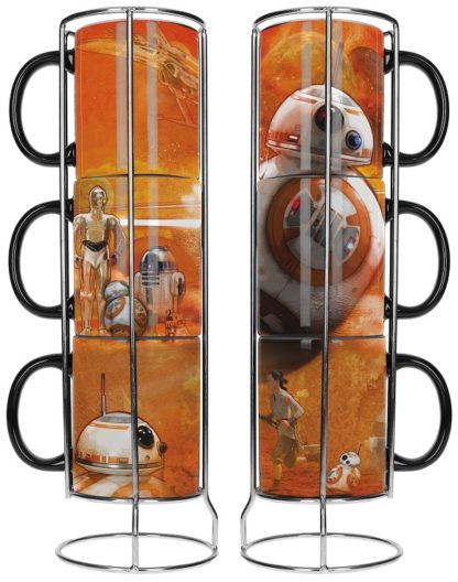 Set mugs – BB8, R2D2 & Droïds – Star Wars