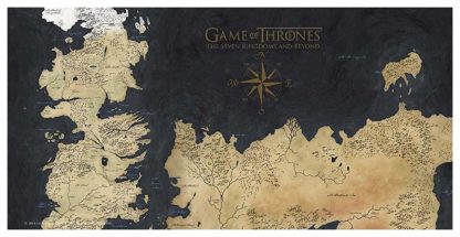 Poster avec Cadre – Game of Thrones – Westeros – 60x30cm