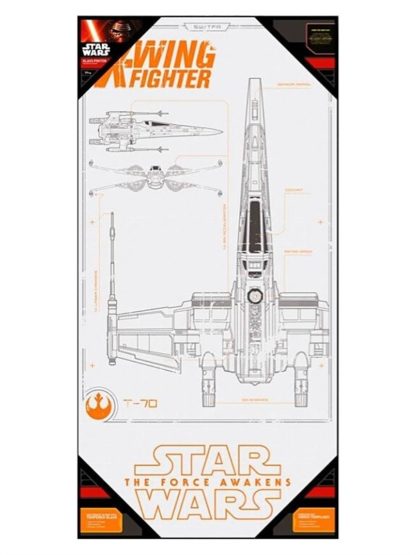 SD toys Poster avec Cadre – X-Wing – Star Wars