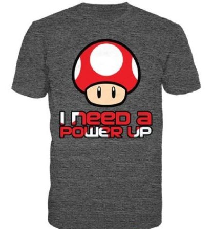 T-shirt Bioworld – Nintendo – I Need Power – XL