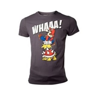 T-shirt Bioworld – Mario WHAAA! – L