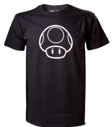 T-shirt Bioworld – Nintendo – Champignon phosphorescent – S