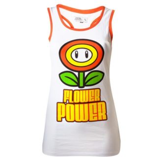 T-shirt Débardeur Bioworld – Nintendo – Flower Power – L