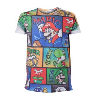 T-shirt Bioworld – Nintendo – Mario & Co – L