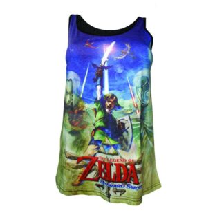 T-shirt Débardeur – Link – Zelda – Fille L – Femme – L