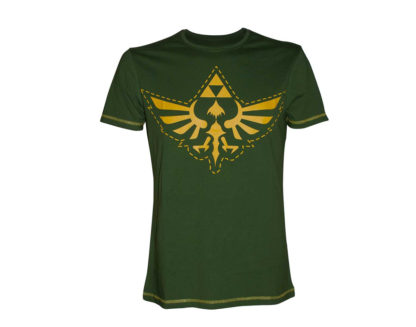 T-shirt Bioworld – Zelda – Logo Doré – L