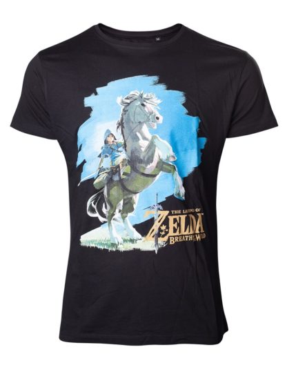 T-shirt – Zelda – Breath of the Wild – Link Horse – XL