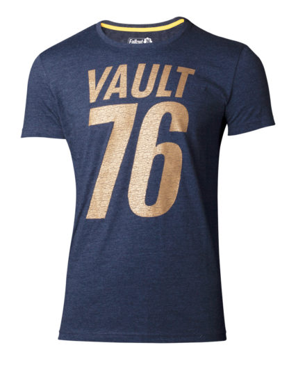 T-shirt – Vault 76 Poster – Golden 76 – L