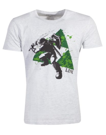 T-shirt – Zelda – Splatter Triforce – Men – L