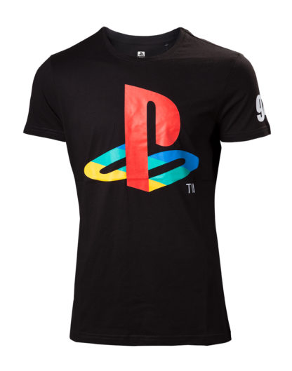 T-shirt – Classic Logo and colors – Playstation – M