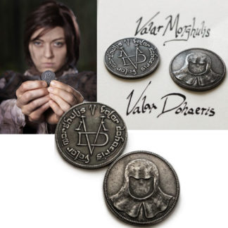 Shire Post Mint Pièce en Fer – Valar Morghulis – Game Of Thrones  – 2.7 cm