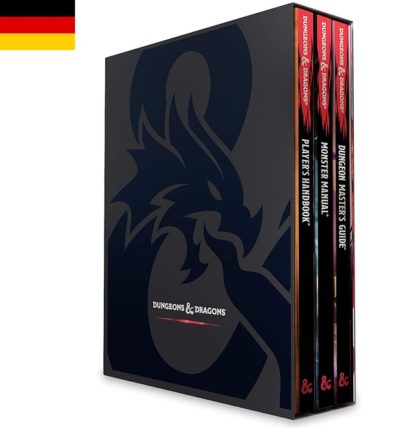 Livre – Dungeons & Dragons – Coffret de livres de règles de base – DE
