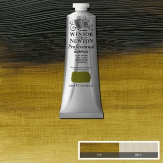 W&n pro acrylique 60ml vert olive