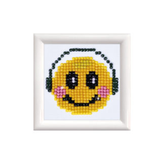 Dd broderie diamant smiling groove (smiley) 7.6×7.6cm