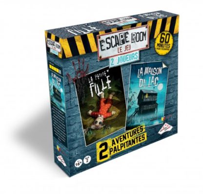 Escape room pack 2 joueurs n°2 horreur – 2 jeux (fr)