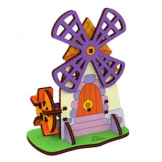 Coloring moulin a vent 23pcs (fr-de-en-pol-es-ukr)
