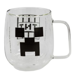 Tasse en Verre – Creeper – Minecraft – 11 cm – 290 ml