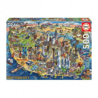 Plan de new york 500 pcs puzzle