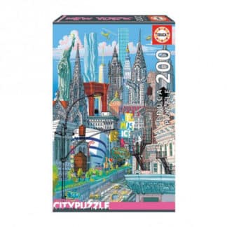 New york 200 pcs citypuzzle
