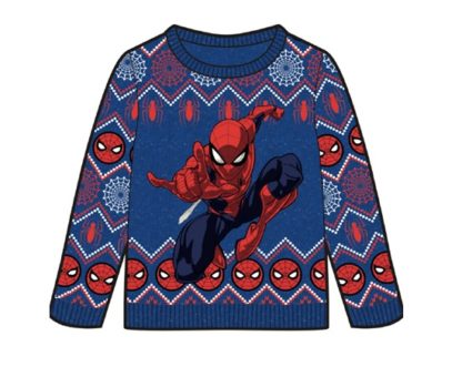 Pull de Noêl – Spiderman – Spiderman & toiles – Enfant – 7 – 8 ans