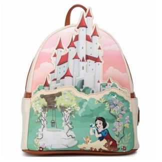 Loungefly Sac à dos – Blanche Neige & les sept Nains – Château – 26.5 cm