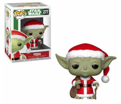 Funko X-Mas Holiday Santa Yoda – Star Wars (277) – POP Movies – 9 cm