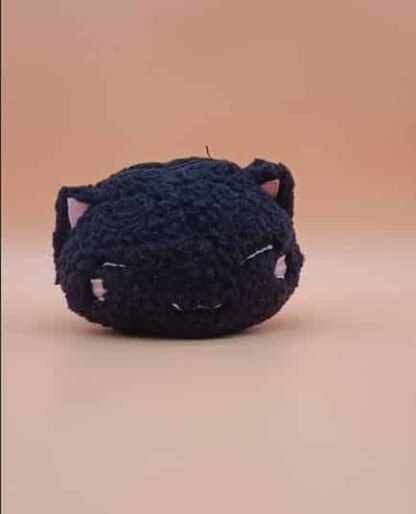 Nemuneko – Noir – Coll. avec poche – 14 cm
