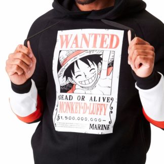 Sweats à capuche – One Piece – Wanted Luffy – Enfant – 10 ans
