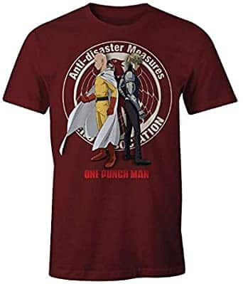 T-shirt One Punch Man – Anti-Disaster Measures – M