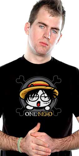 T-shirt Neko – Neko Luffy (One Neko) – XS