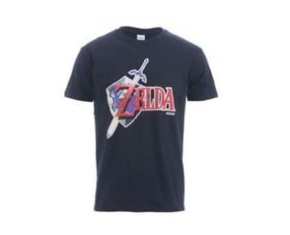 T-shirt – Zelda – Logo + bouclier – S