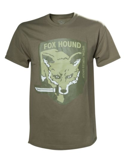 T-shirt Bioworld – Metal Gear Solid – Fox Hound – S