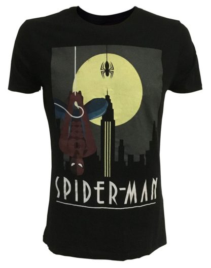 T-shirt Bioworld – Spiderman – Upside Down – M