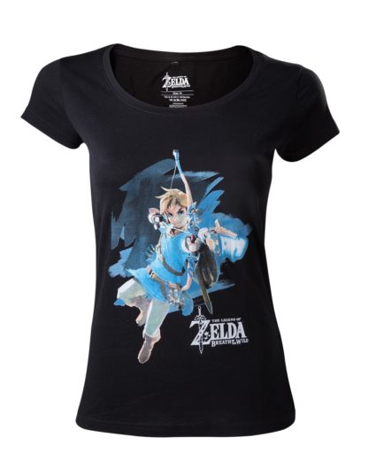 T-shirt – Zelda – Breath of the Wild – Link with Bow – Women’s T-shirt – S
