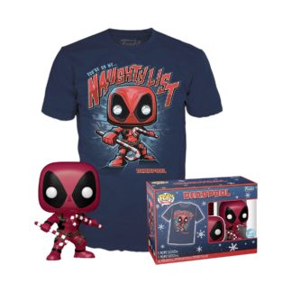 Gift Pack – Deadpool – POP exclusive + T-shirt Deadpool – Unisexe – S
